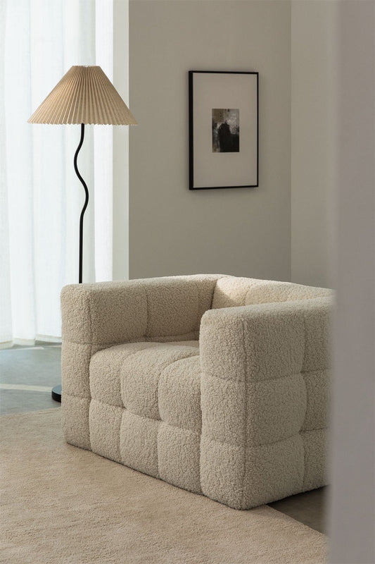 Luxe Sherpa soffa (1-sits)