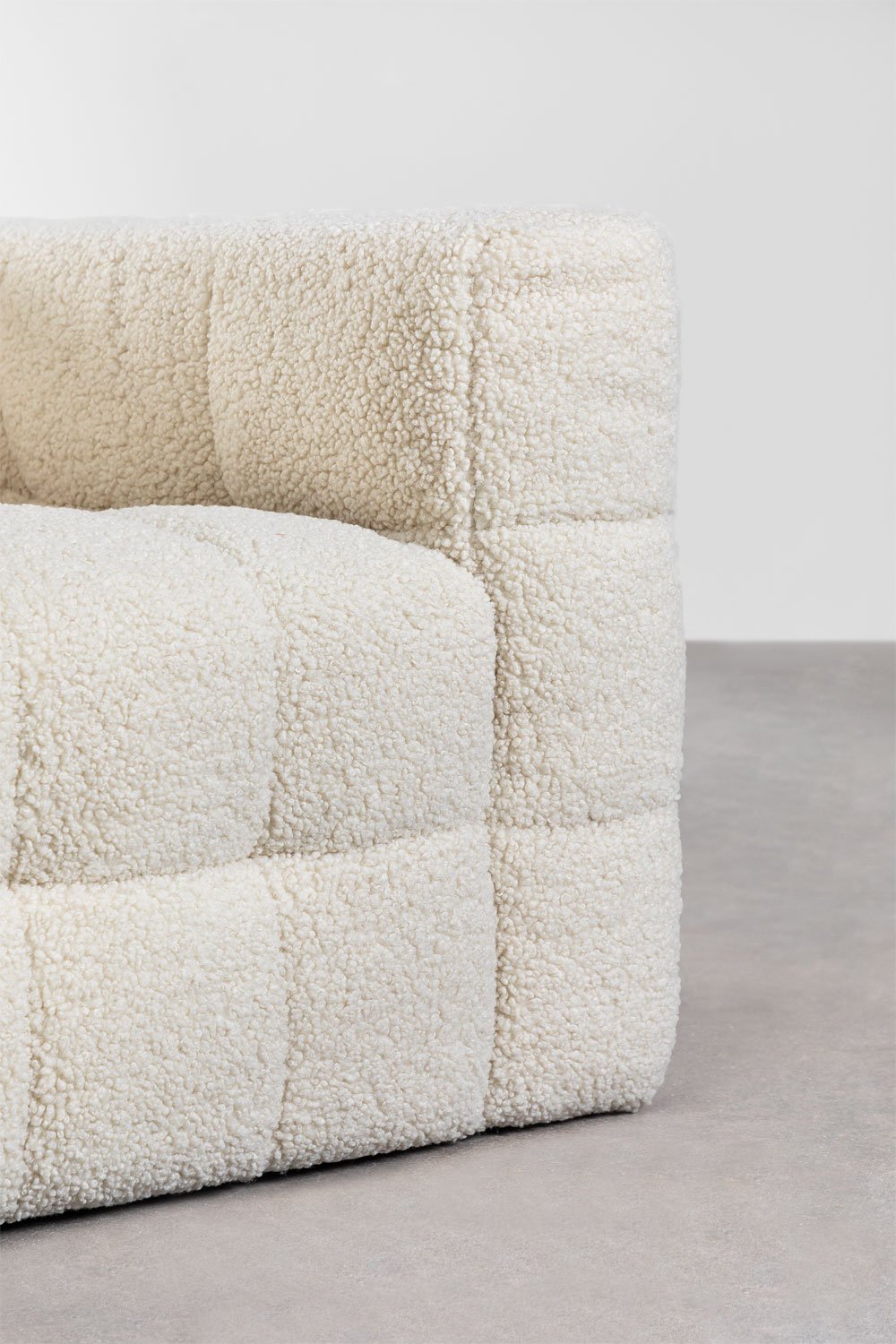 Luxe Sherpa soffa (1-sits)